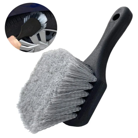 Car Tire & Wheel Rim Cleaning Brush Kit – Detailing Brushes with Wash Towel Set