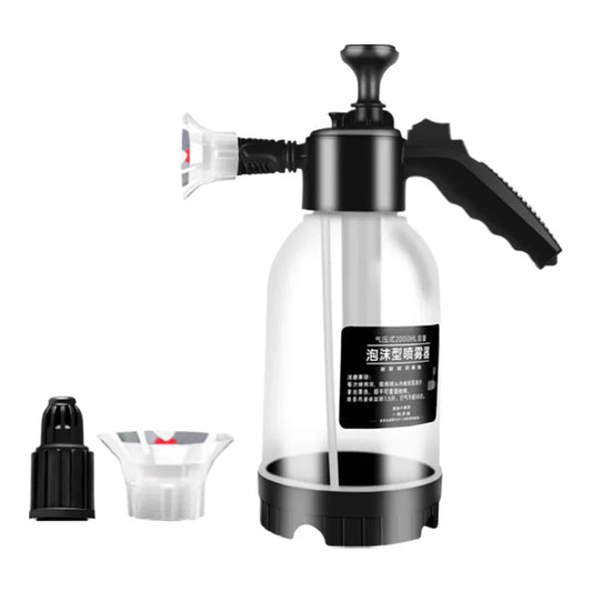 2L Gardening & Car Wash Foam Spray Can – Acid & Alkali Resistant Manual Pressure Sprayer