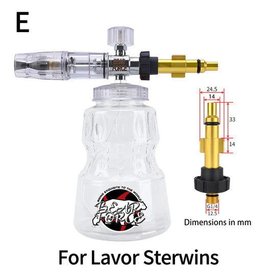 Pressure Washer Aluminum Foam Lance – Universal Foam Nozzle for Car Wash & Detailing