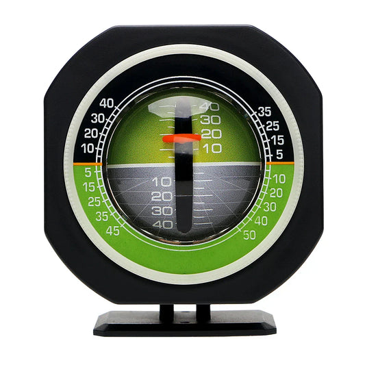 High-Precision Inclinometer Car Compass – LED Auto Slope Meter & Gradient Level Gauge