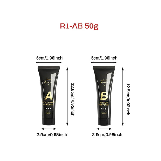 Car Scratch Remover R1 – Auto Paint Repair Compound with Anti-Scratch Wax