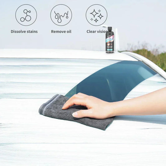Glass Polishing Compound – Windshield Oil Film Remover & Deep Cleaning Paste