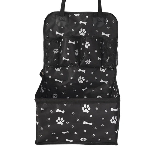 Dog Car Seat with Storage Pockets – Scratch-Proof Durable Pet Booster Front Seat for Small & Medium Dogs